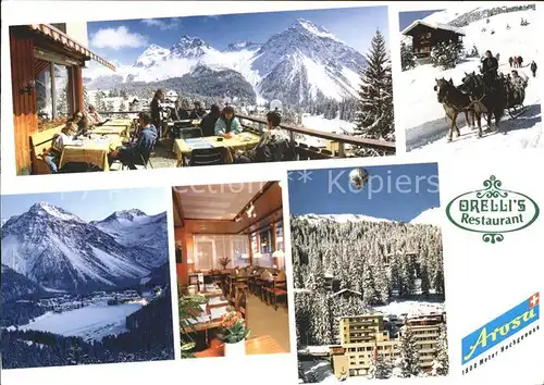 Arosa GR Orellis Restaurant Kat. Arosa