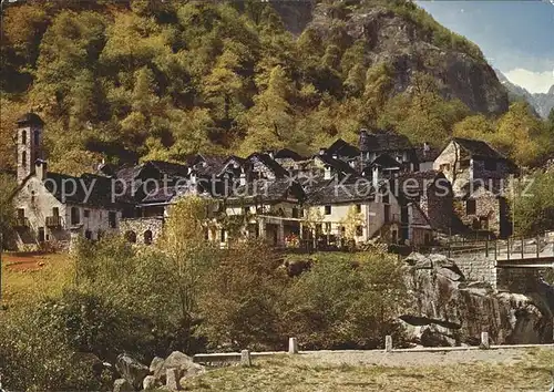 Foroglio Val Bavona Dorfpartie / Lugano /Bz. Lugano City