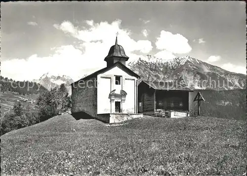 Obersolis Kirche Albulatal Kat. Albula