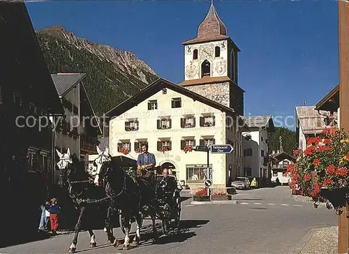 Berguen Bravuogn GR Pferdekutsche Kat. Berguen