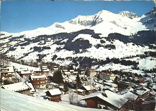 Adelboden mit Bonderspitz und Kl Lohner Kat. Adelboden