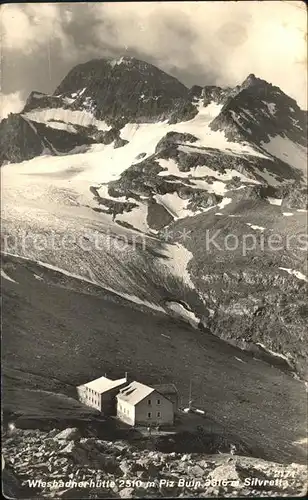 Wiesbadener Huette Piz Buin Silvretta Kat. Partenen Montafon