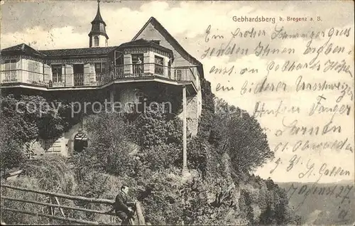 Gebhardsberg Vorarlberg Kloster Kat. Bregenz