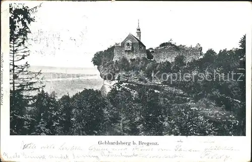 Gebhardsberg Vorarlberg Kloster Kat. Bregenz