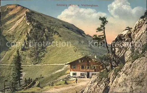 Wallberghaus Setzberg Kat. Rottach Egern