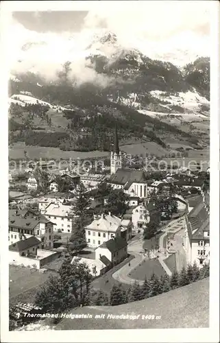 Bad Hofgastein Hundskopf  Kat. Bad Hofgastein