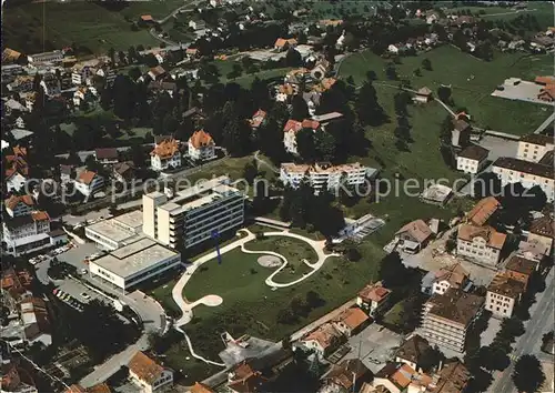 Herisau AR Bezirksspital Fliegeraufnahme Kat. Herisau