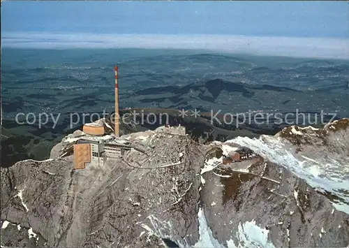 Saentis AR Bergstation mit Bodenseeblick Kat. Saentis