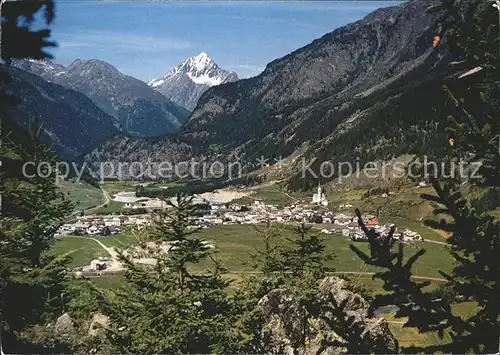 Zernez GR mit Linardgruppe Kat. Zernez