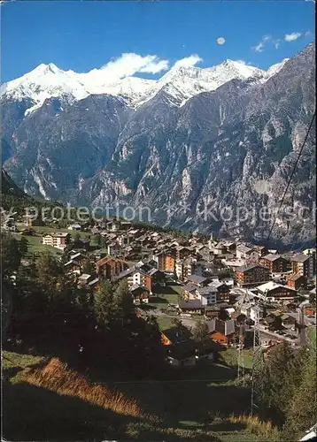 Graechen VS mit Weisshorn Bishorn Barrhoerner Kat. Graechen