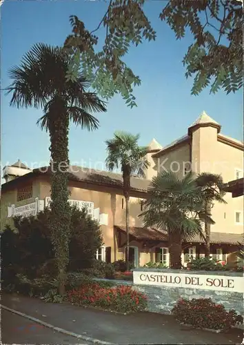 Ascona TI Hotel Castello del Sole Kat. Ascona