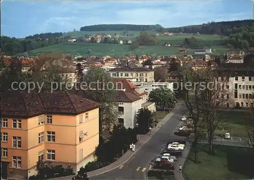 St Gallen SG Kantonsspital mit Jugendherberge und Tivoli Kat. St Gallen