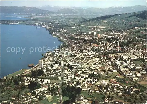 Rorschach Bodensee Fliegeraufnahme Kat. Rorschach