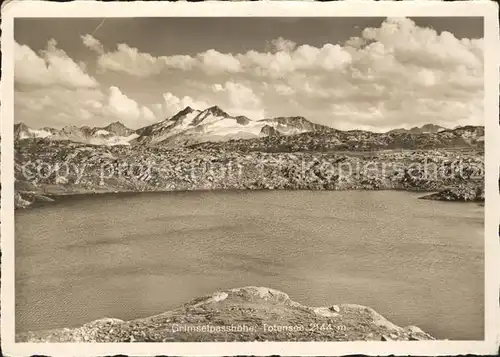 Grimsel Pass mit Totensee / Grimsel /Rg. Innertkirchen