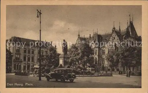 Den Haag Plein Monument Statue Kat. s Gravenhage