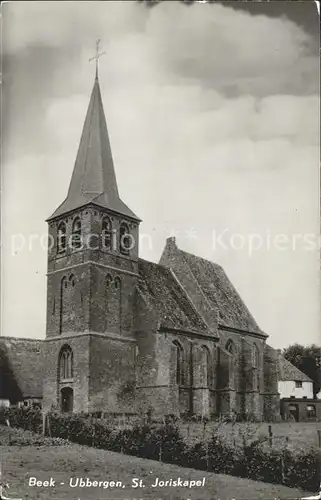 Beek Ubbergen St Joriskapel Kat. Nijmegen