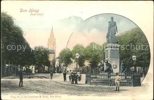 Den Haag Buitenhof Monument Kat. s Gravenhage