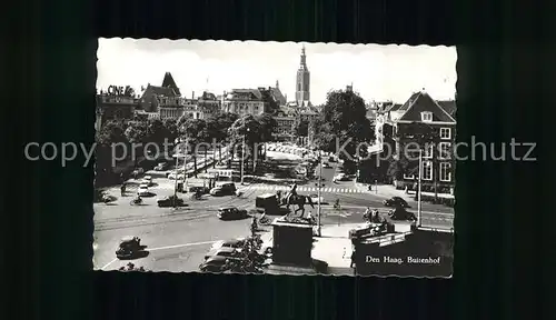 Den Haag Buitenhof Reiterstandbild Denkmal Kat. s Gravenhage