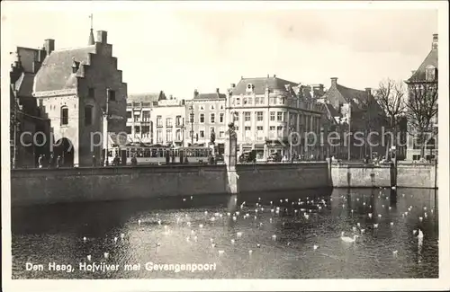 Den Haag Hofvijver Gevangenpoort Kat. s Gravenhage