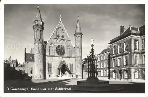 s-Gravenhage Binnenhof met Ridderzaal / Niederlande /Niederlande