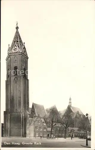 Den Haag Groote Kerk Kirche Kat. s Gravenhage