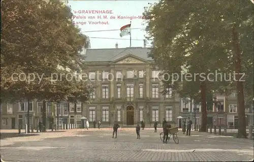 s-Gravenhage Paleis Koningin Moeder Lange Voorhout / Niederlande /Niederlande