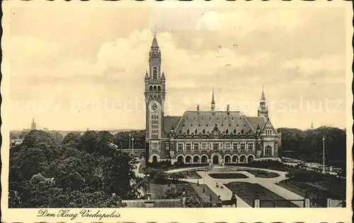 Den Haag Vredespaleis Friedenspalast Kat. s Gravenhage