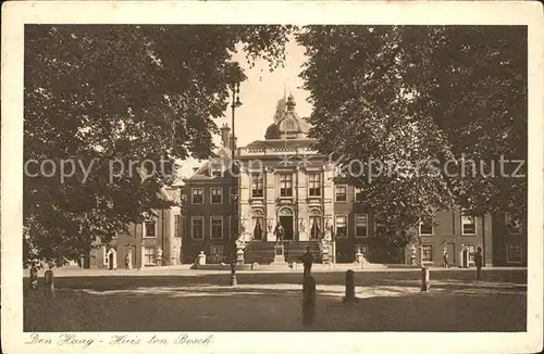 Den Haag Huis ten Bosch Kat. s Gravenhage