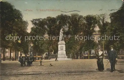 s-Gravenhage Plein Denkmal Statue / Niederlande /Niederlande