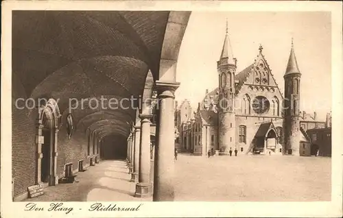 Den Haag Binnenhof Ridderzaal Arkaden Kat. s Gravenhage