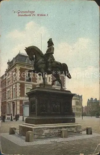 s-Gravenhage Standbeeld Prins Willem I Denkmal / Niederlande /Niederlande