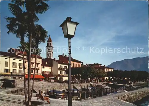 Ascona TI Hafenpartie / Ascona /Bz. Locarno