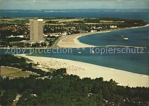 Travemuende Ostseebad Ostseeheilbad Fliegeraufnahme / Luebeck /Luebeck Stadtkreis