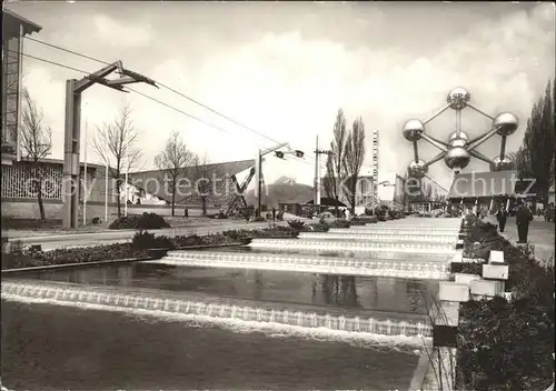 Bruessel Bruxelles Congo Avenue Exposition Universelle Kat. 