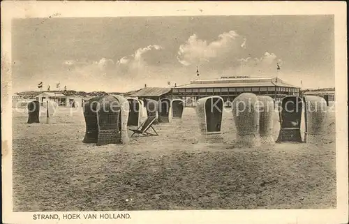 Hoek van Holland Strandkoerbe