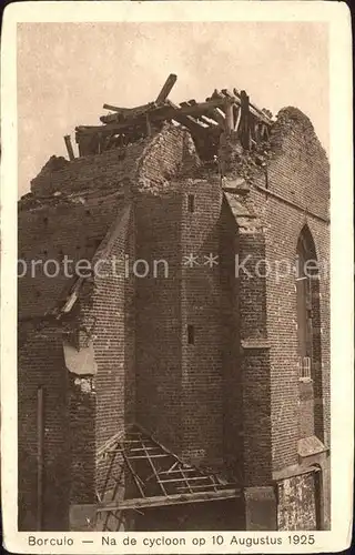 Borculo Na de cycloon op 10 Augustus 1925 Kat. Niederlande