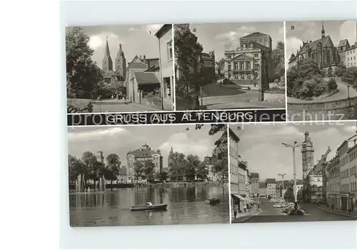 Altenburg Geising Rote Spitzen Theater Schlosskirche Grosser Teich Kat. Geising