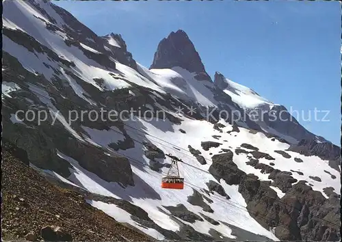 Engelberg OW Seilbahn Truebsee Titlis mit Wendenstock Kat. Engelberg