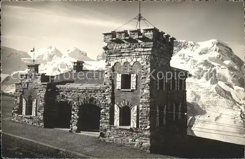 Zermatt VS Station Gornergrat Castor Pollux Breithorn Kat. Zermatt