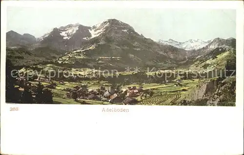 Adelboden Panorama Kat. Adelboden