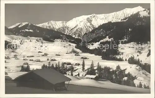 Boden Adelboden mit Laveygrat und Albristhorn / Adelboden /Bz. Frutigen