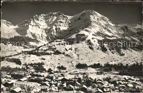 Adelboden mit Grosslohner Kat. Adelboden