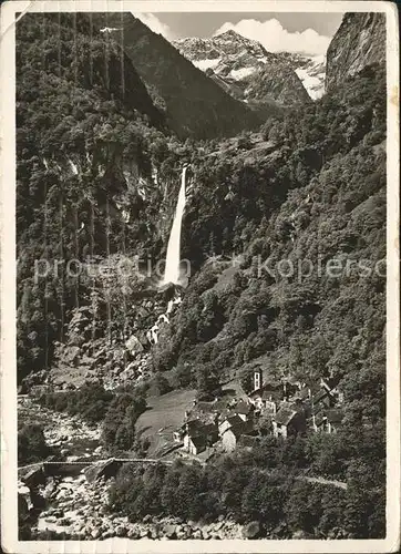 Foroglio Val Bavona Cascata / Lugano /Bz. Lugano City