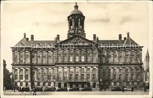 Amsterdam Niederlande Kon Paleis Kat. Amsterdam