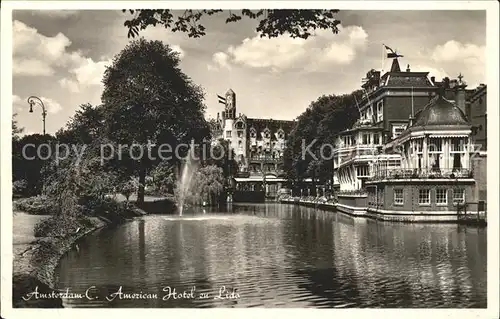 Amsterdam Niederlande American Hotel Lida Kat. Amsterdam