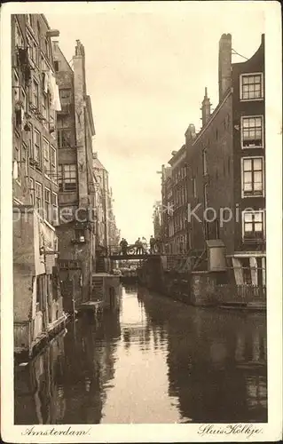 Amsterdam Niederlande Kolk Kat. Amsterdam