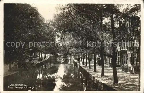 Amsterdam Niederlande Reguliersgracht Kat. Amsterdam