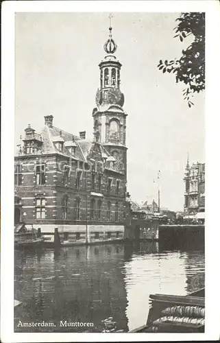 Amsterdam Niederlande Munttoren Kat. Amsterdam