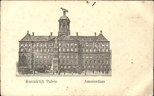 Amsterdam Niederlande Koninklijk Paleis Kat. Amsterdam