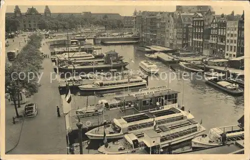 Amsterdam Niederlande Reederij Plas Kat. Amsterdam